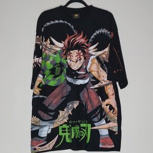 Demon Slayer Crown T-Shirt Size 2XL Anime AOP All Over Print Double Sided